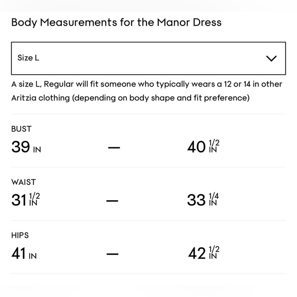 Wilfred Manor Dress, NWT, size L. - Picture 6 of 6